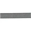 Ribbon Gingham 15mm 010 Black