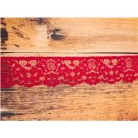 Lace Nylon Crimson Red 33mm