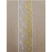 Lace Nylon White Gold NL912