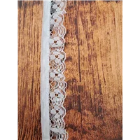 Lace 60839 Frilled White 20mm