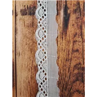 Lace Cambric 0002 25mm Cream