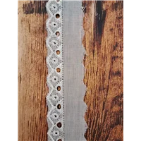 Lace Cambric Cream Edging