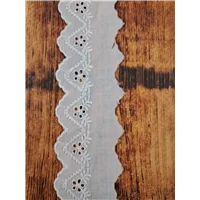 Lace Cambric CA 676 45mm White