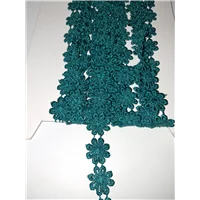 Lace Guipure Daisy Lace Teal