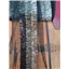Trim Black Silver Sequins On Black