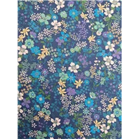 Fabric Sagami Lawn Navy