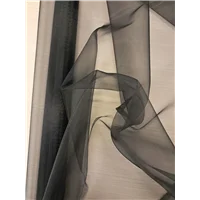 Fabric Organza Black