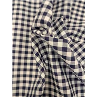Fabric Miley Cotton Check Navy