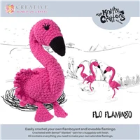 Knitty Critters Crochet Flamingo