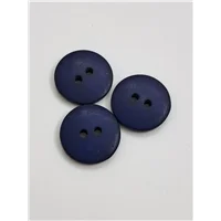 Button Navy 16mm 2 Hole