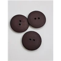 Button Brown 24mm 2 Hole