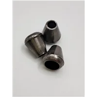 Cord Ends A8219 Shiny Dk Silver