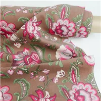 Fabric Agatha Cotton Corduroy Mocha
