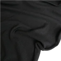 Fabric Nico Merino Wool Black