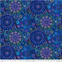 Quilt Backing Kaffe Fassett Millefiore Blue
