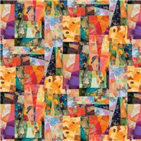 Shapes Abstract Art LOVING RAIN
