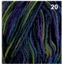 Countrywide Happy Feet Sock Yarn Shade 20 Multi Night Time Pond