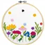 Vervaco Kit 0222902 Summer Flowers with Hoop - photo 1