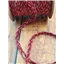 Trim two tone Braid Jute Natural Red 7mm - photo 1