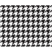 Animals Houndstooth Cats Black White