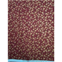 Christmas Holly Red Gold