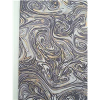 Marble Metallic Gold Greys