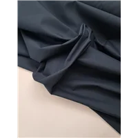 Cotton Sateen Broad Cloth Navy