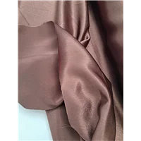 Fabric Satin Back Crepe Brown