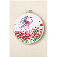 DMC Embroidery Kit Romantic Poppies