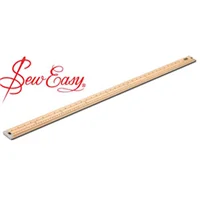 Ruler Wooden 36' Imperial/metric