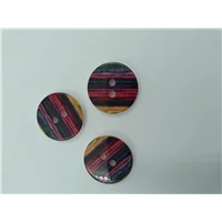 Button IA 41539 28 Multi Striped