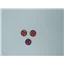 Button IA 27365 24 Reds Modern