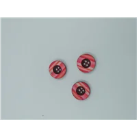Button IA 42302 24 141 Coral Stripe