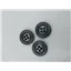 Button SA 29815 32 2 Dk Grey 4H