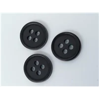Button 90 Black 4hole