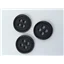 Button 90 Black 4hole