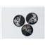 Button SA 15440 28 Blk Beige Flr