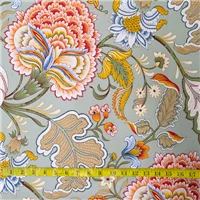 Fabric Canvas Mint Floral