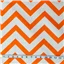 Canvas Chevron Orange