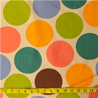 Fabric Chiba Grey Vintage Spot