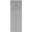 YKK Dress Zip (3 Coil) White 50cm