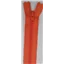 YKK Dress Zip (3 Coil) Orange 25cm