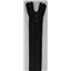 YKK Dress Zip (3 Coil) Black 25cm