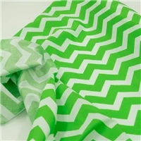 Chevron Stripe Lime/White