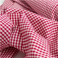 Fabric Una Gingham Red