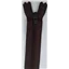 YKK Dress Zip (3 Coil) Dark Brown 55cm
