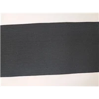 Elastic Knitted 75mm Black EL 4