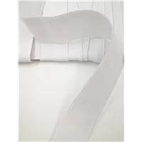 Woven Elastic 32mm White 13010