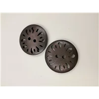 Button 26TA 30 Tan Vintage 30mm