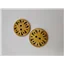 Button 26MU 30 Mustard Vintage 30mm
